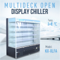 Multi-Deck display Groentekoeler Open koelkast